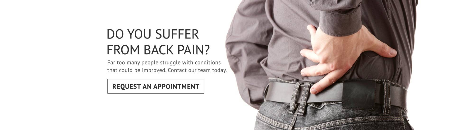 Back pain slider